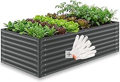 ¿Cuál es el precio promedio de los huertos urbanos metálicos?