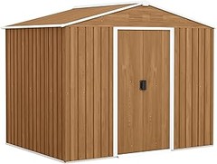 ¿Cuáles son los precios promedio de las casetas de jardín con doble puerta?