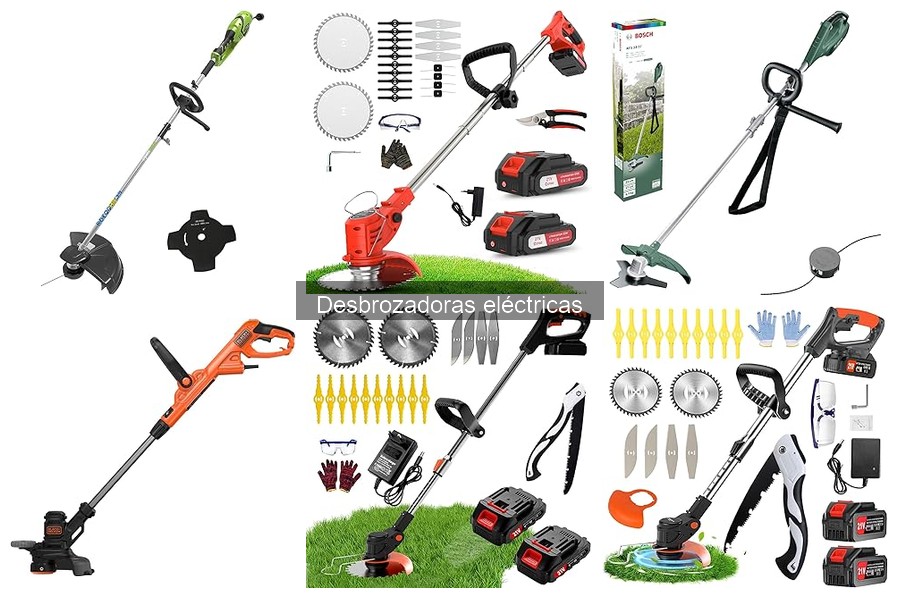 Accesorios Esenciales para Desbrozadoras Eléctricas