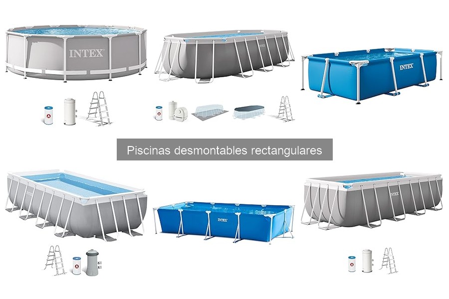 Accesorios Esenciales para Piscinas Desmontables Rectangulares