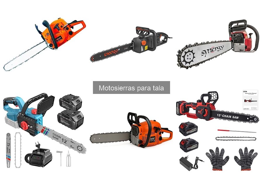 Accesorios esenciales para usar tu motosierra de forma segura