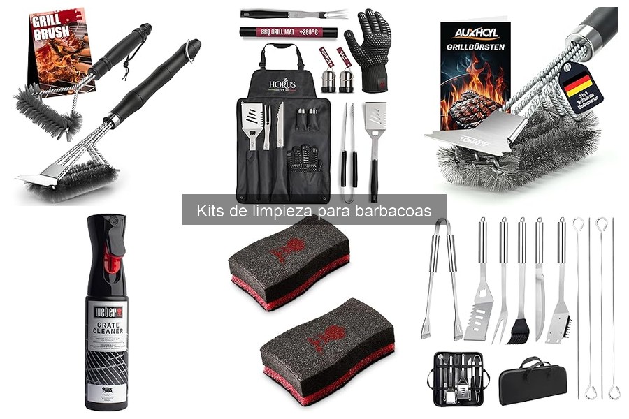 Accesorios Imprescindibles en Kits de Limpieza de Barbacoas