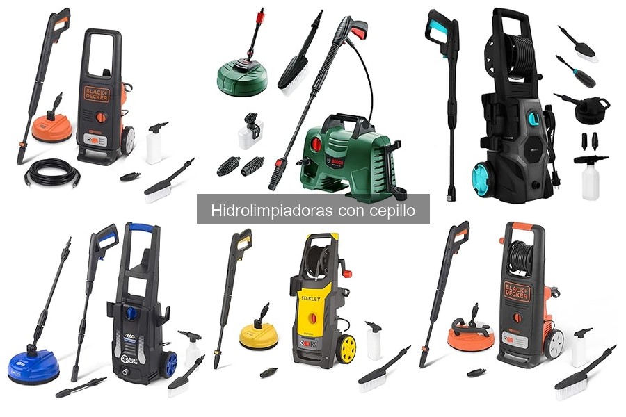 Accesorios imprescindibles para hidrolimpiadoras con cepillo