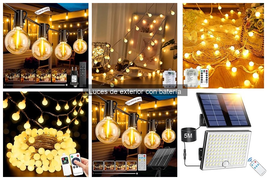 Accesorios Imprescindibles para Luces de Exterior con Batería