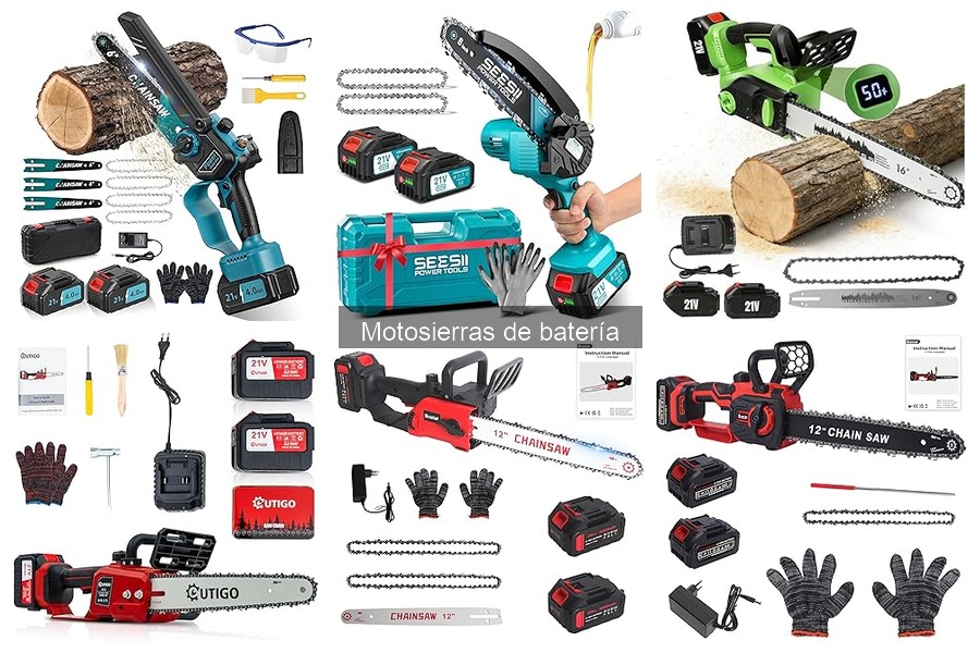 Accesorios Imprescindibles para Motosierras de Batería