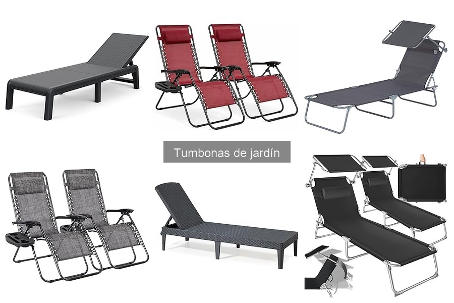Accesorios imprescindibles para tumbonas de jardín