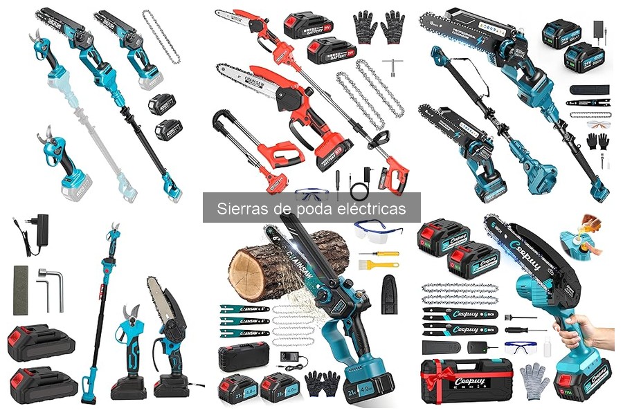 Accesorios Indispensables para Sierras de Poda Eléctricas