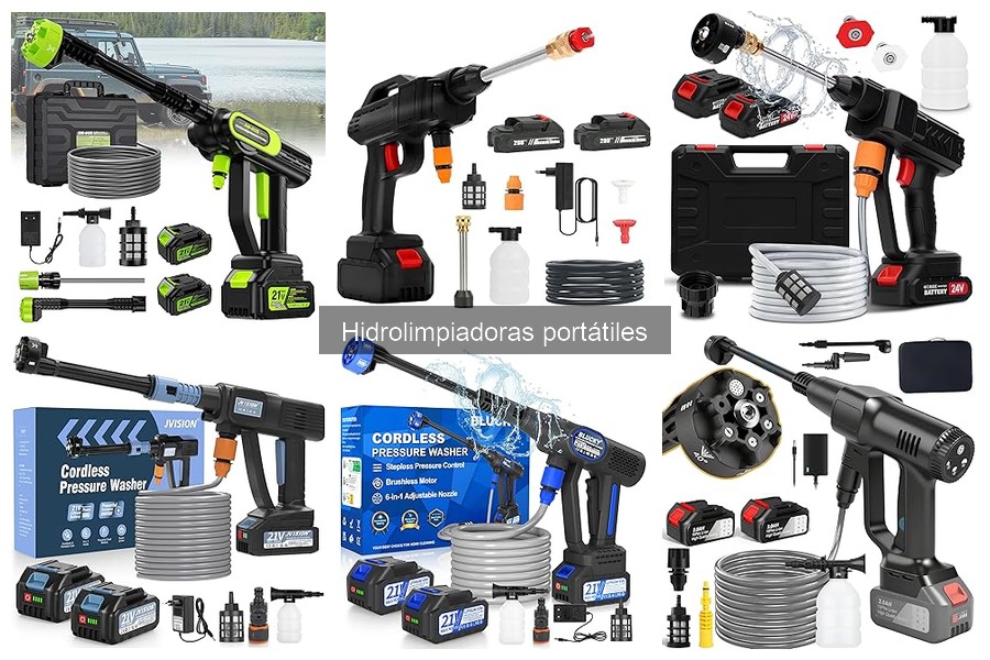 Accesorios Recomendados para Hidrolimpiadoras Portátiles