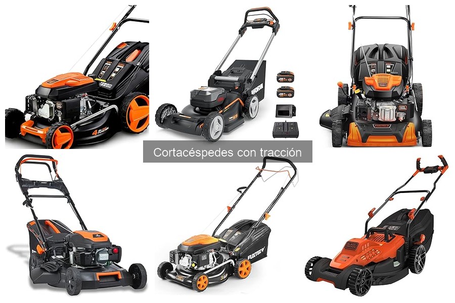 ** Alternativas a cortacéspedes con tracción: ¿cuál elegir?