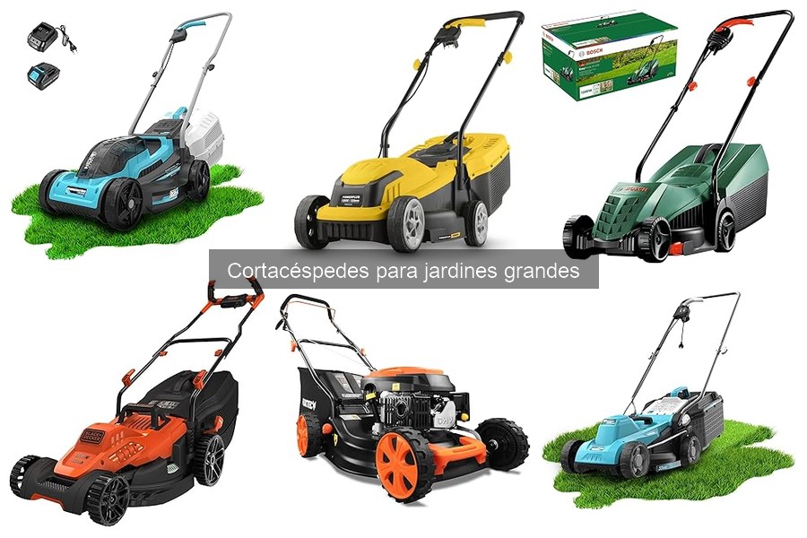Alternativas a Cortacéspedes para Jardines Grandes