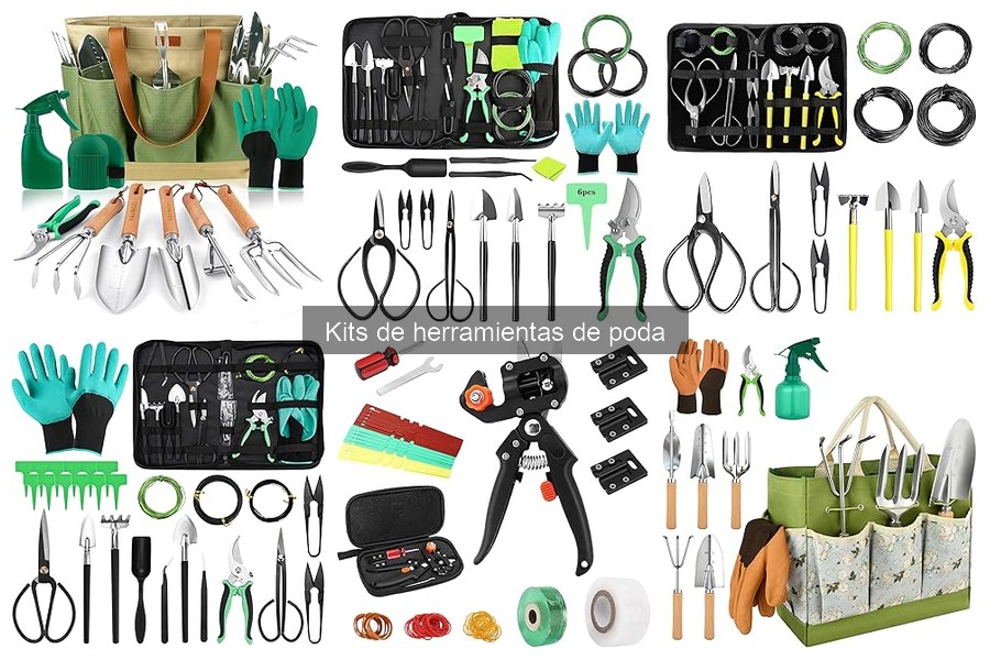 Alternativas a Kits de Herramientas de Poda para Jardinería
