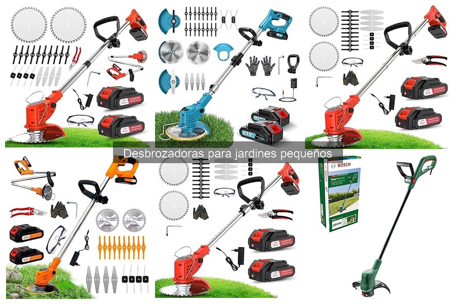 Alternativas a la desbrozadora para jardines pequeños