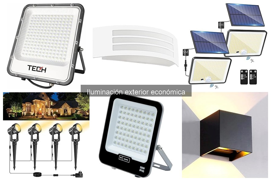 Alternativas a la Iluminación Exterior Económica