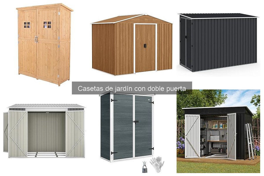 Alternativas a las Casetas de Jardín con Doble Puerta