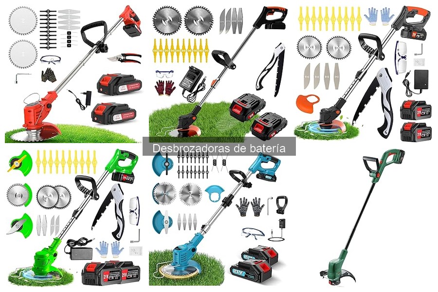 Alternativas a las Desbrozadoras de Batería para Jardín