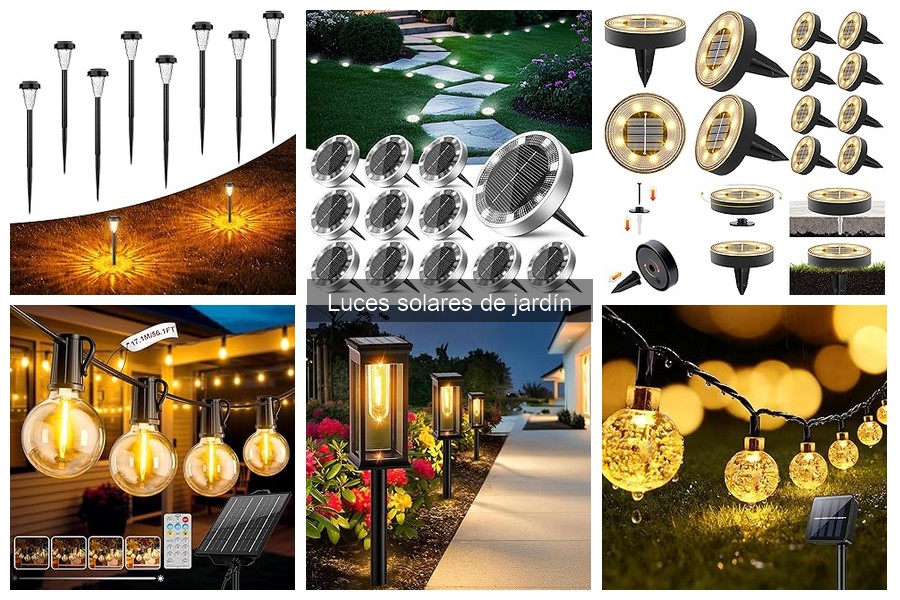 Alternativas a las luces solares de jardín: opciones eficaces