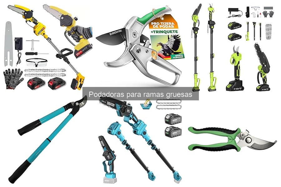 Alternativas a las Podadoras para Ramas Gruesas