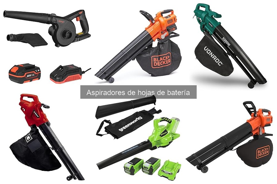 Alternativas a los Aspiradores de Hojas de Batería