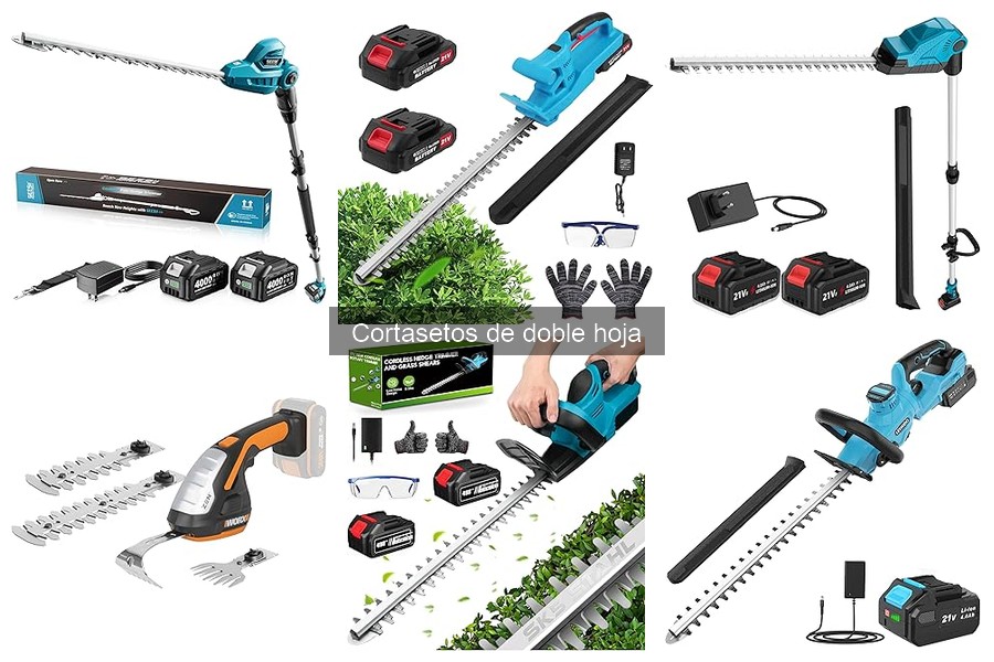 Alternativas a los Cortasetos de Doble Hoja para Jardinería
