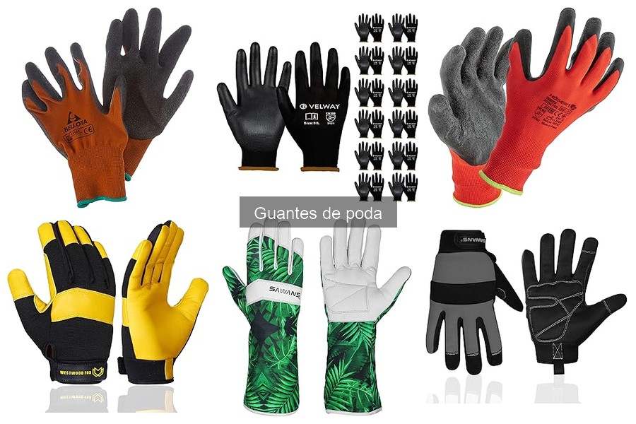 Alternativas a los guantes de poda para jardineros