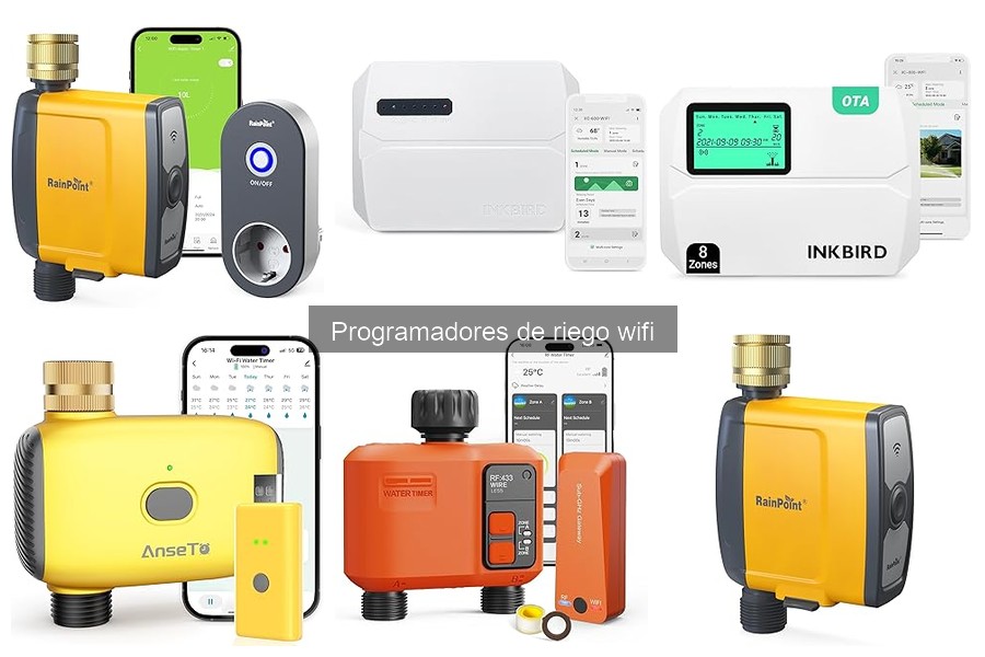 Alternativas a los programadores de riego WiFi para tu jardín