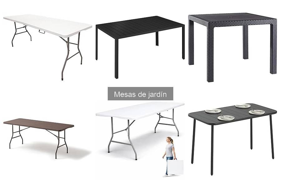 Alternativas a Mesas de Jardín de Acero Inoxidable