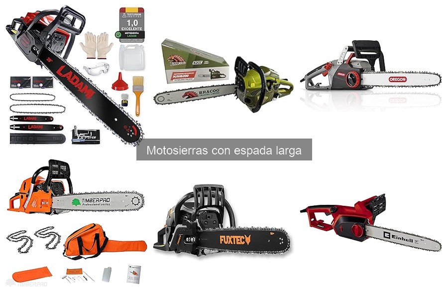 Alternativas a Motosierras con Espada Larga: Guía de Opciones