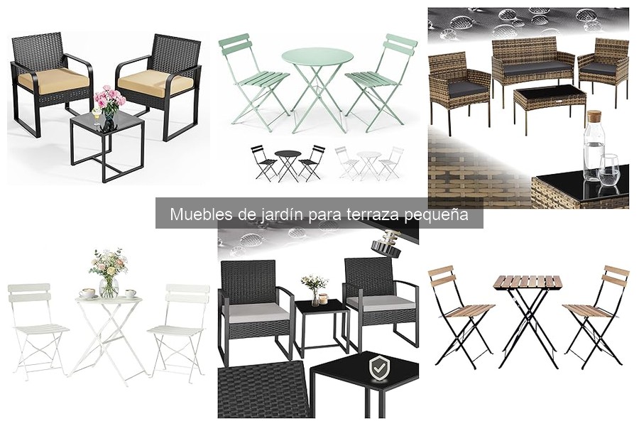 Alternativas a Muebles de Jardín para Terrazas Pequeñas