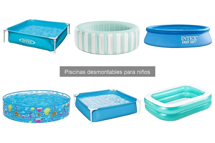 Alternativas a piscinas desmontables para niños