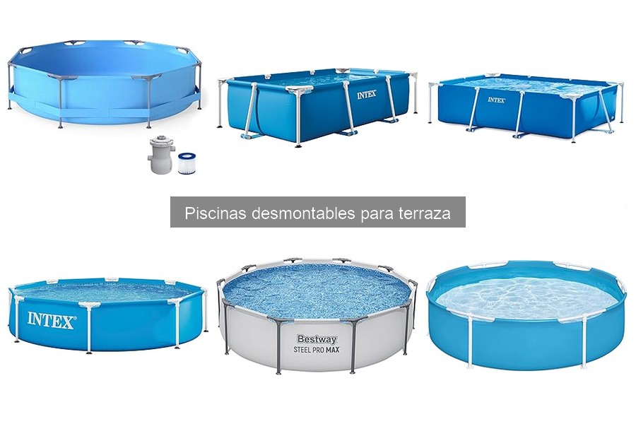 Alternativas a Piscinas Desmontables para Terraza
