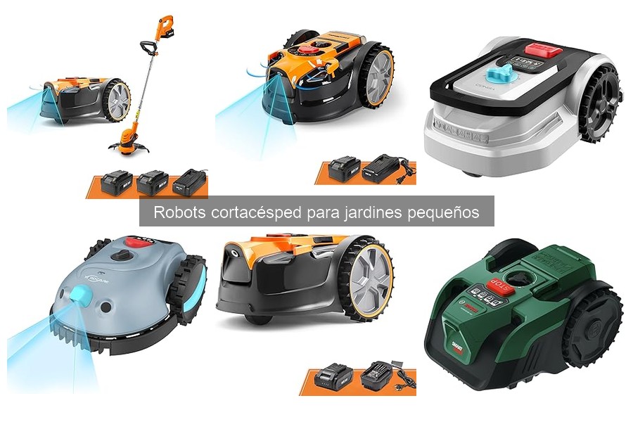 Alternativas a robots cortacésped para jardines pequeños