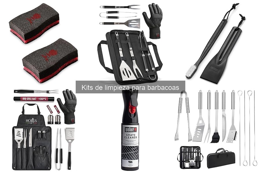 Alternativas efectivas a kits de limpieza para barbacoas
