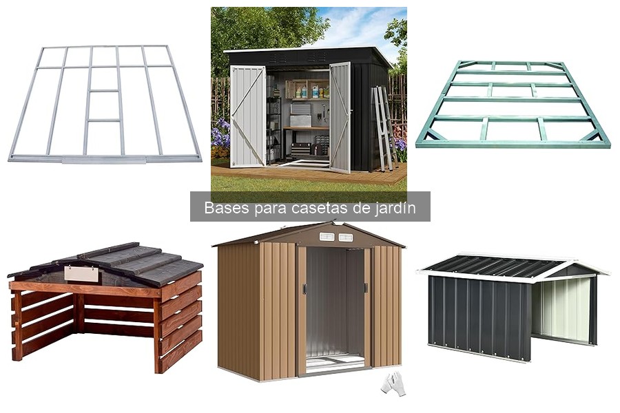 Alternativas Innovadoras a Bases de Casetas de Jardín