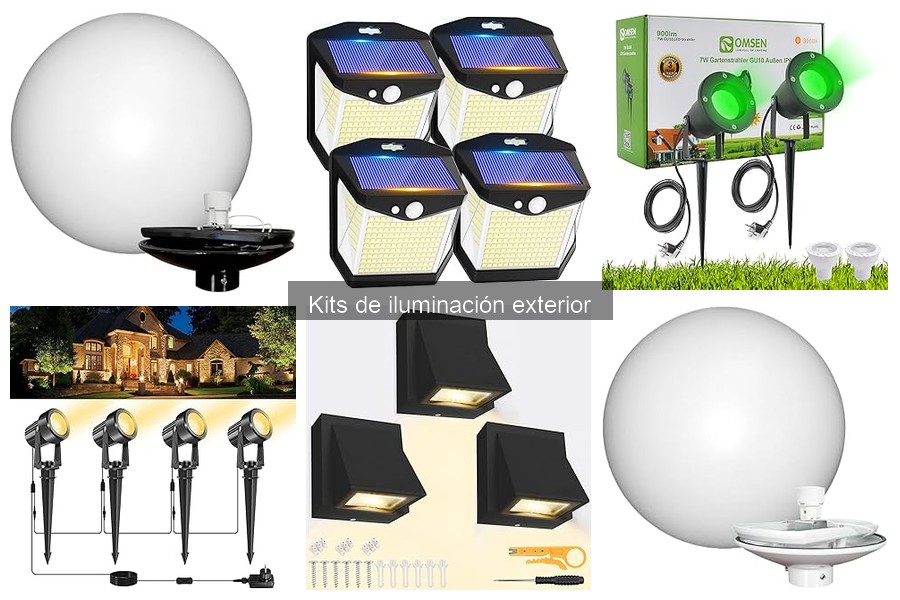 Alternativas Innovadoras a Kits de Iluminación Exterior