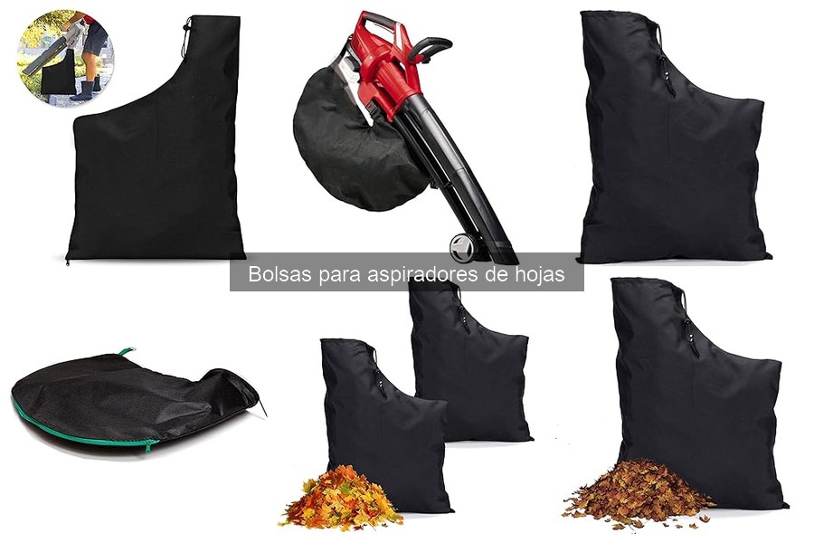 Alternativas sostenibles a las bolsas para aspiradores de hojas