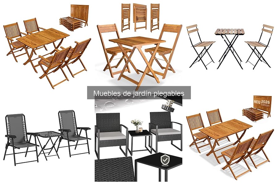 Beneficios de los Muebles de Jardín Plegables para tu Exterior