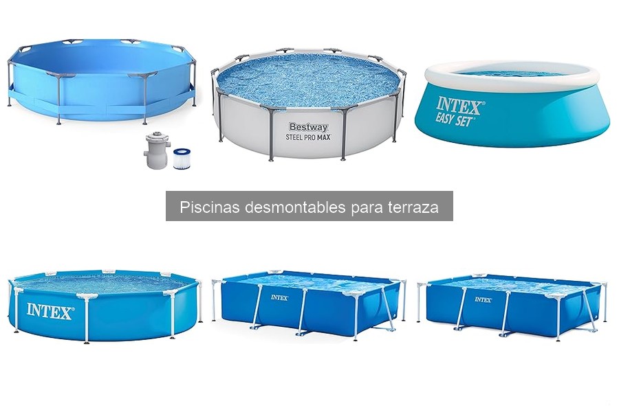 Beneficios de Piscinas Desmontables vs Fijas para Terrazas