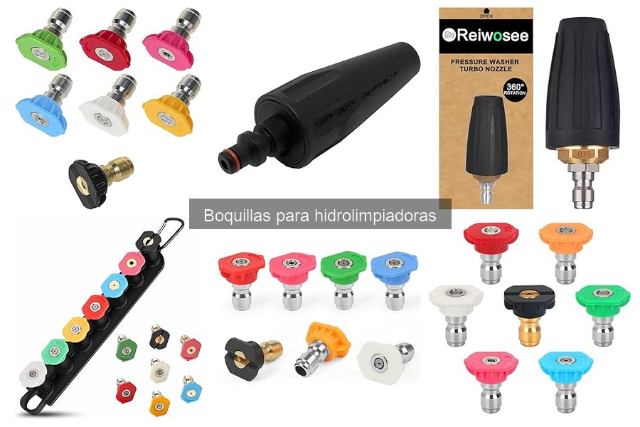 Boquillas para hidrolimpiadoras: ¿Qué son y para qué sirven?