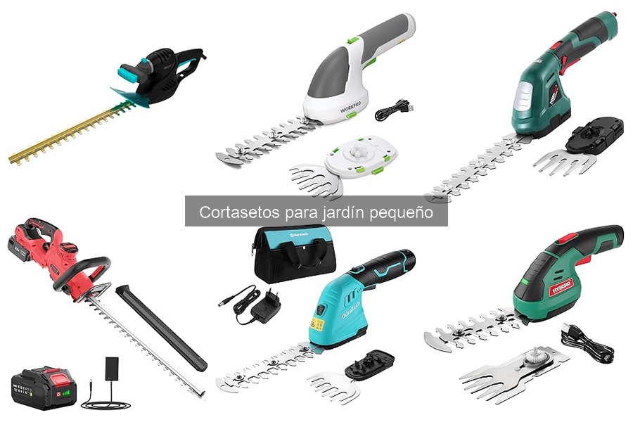 Características clave de un cortasetos para jardín pequeño