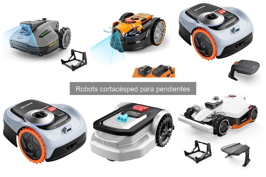 Características de Robots Cortacésped para Pendientes