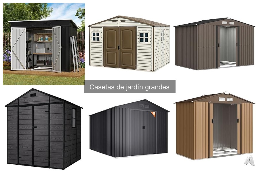 Características y Beneficios de las Casetas de Jardín Grandes