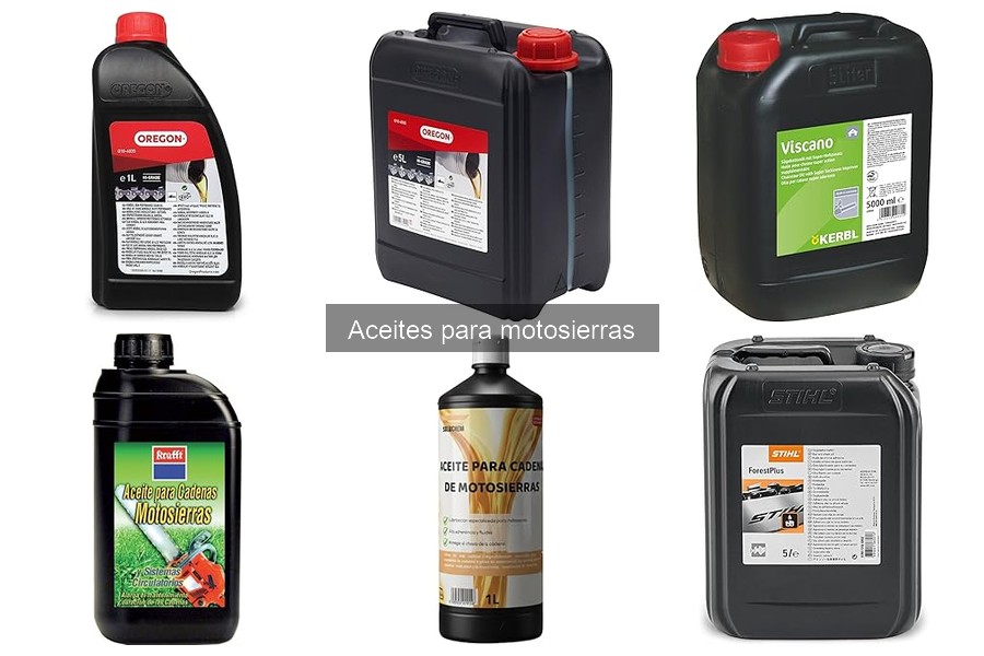 Cómo elegir el mejor aceite para motosierras
