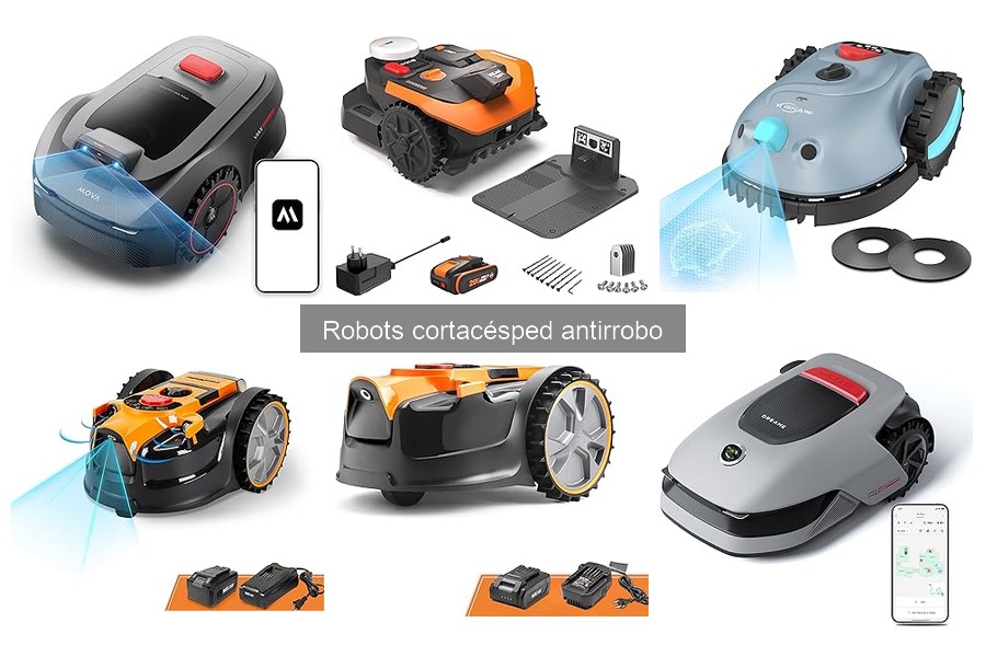 Cómo elegir el mejor robot cortacésped antirrobo