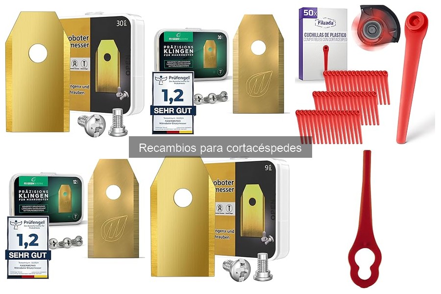 Cómo elegir el recambio ideal para tu cortacésped