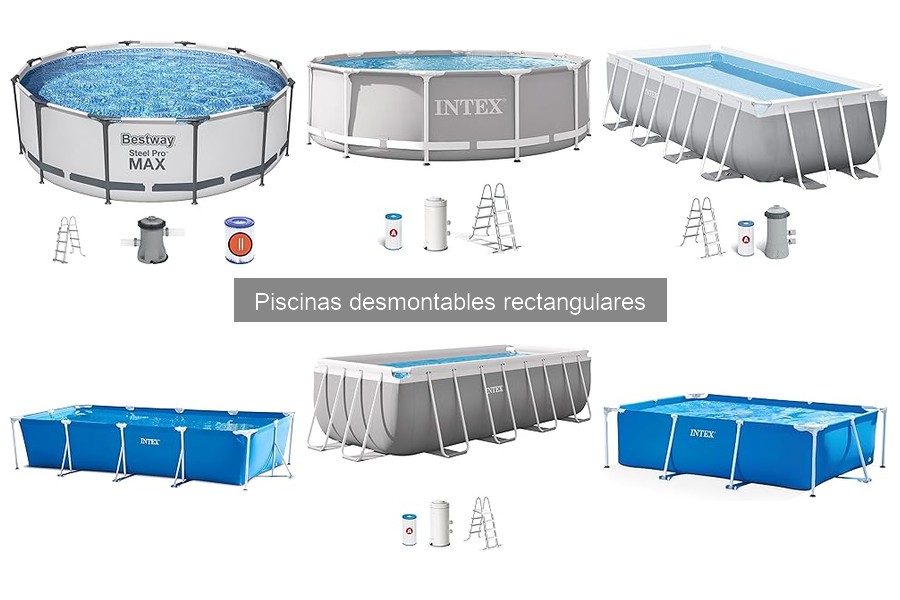 Cómo elegir el tamaño ideal de una piscina desmontable rectangular