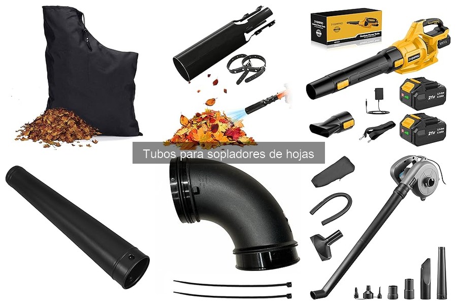 Cómo elegir el tubo adecuado para tu soplador de hojas