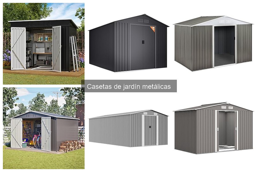 Cómo elegir la caseta de jardín metálica adecuada