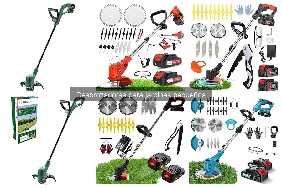 Cómo elegir la desbrozadora ideal para jardines pequeños