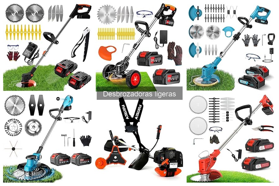 Cómo elegir la desbrozadora ligera ideal para tu jardín