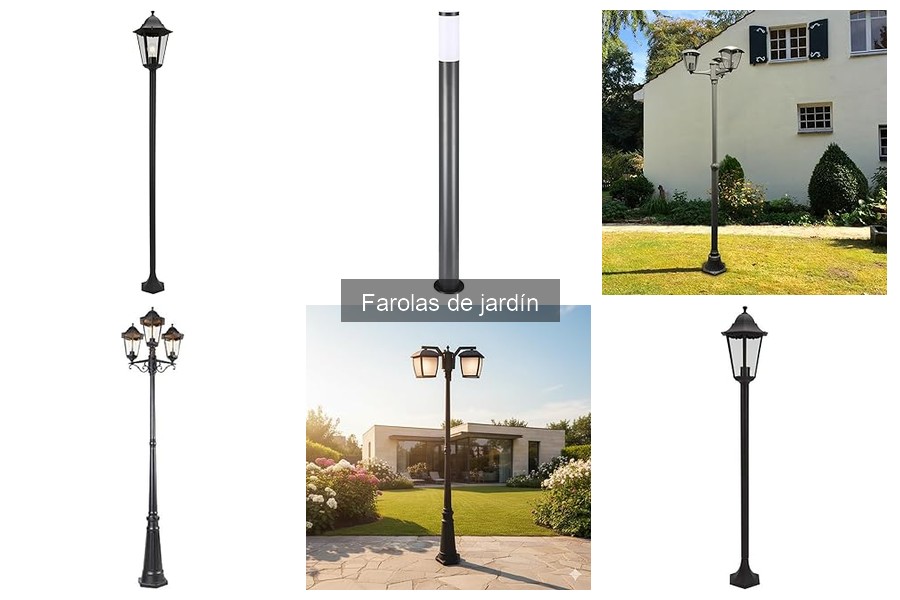 Cómo elegir la farola de jardín adecuada: guía de compra